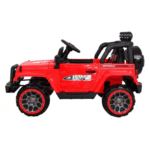 Auto Terenowe Full Time 4WD dla dzieci Czerwony + Napęd 4x4 + Pilot + Audio LED + Schowek - obrazek 8