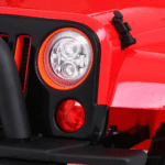 Auto Terenowe Full Time 4WD dla dzieci Czerwony + Napęd 4x4 + Pilot + Audio LED + Schowek - obrazek 9