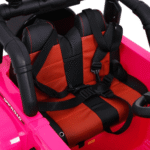 Auto Terenowe Full Time 4WD dla dzieci Różowy + Napęd 4x4 + Pilot + Audio LED + Schowek - obrazek 10