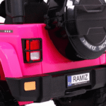 Auto Terenowe Full Time 4WD dla dzieci Różowy + Napęd 4x4 + Pilot + Audio LED + Schowek - obrazek 11