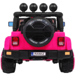 Auto Terenowe Full Time 4WD dla dzieci Różowy + Napęd 4x4 + Pilot + Audio LED + Schowek - obrazek 6