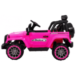 Auto Terenowe Full Time 4WD dla dzieci Różowy + Napęd 4x4 + Pilot + Audio LED + Schowek - obrazek 8