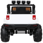 Auto na akumulator All Terrain dla dzieci Biały Terenówka typu jeep + Pilot + Światła Dźwięki - obrazek 6