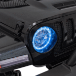 Auto terenowe OFF-ROAD 3.0 dla dzieci Czarny + Pilot + Wolny Start + Pasy + Audio LED - obrazek 11