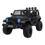Auto terenowe OFF-ROAD 3.0 dla dzieci Czarny + Pilot + Wolny Start + Pasy + Audio LED - obrazek 2