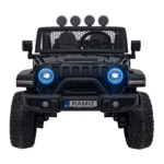 Auto terenowe OFF-ROAD 3.0 dla dzieci Czarny + Pilot + Wolny Start + Pasy + Audio LED - obrazek 5