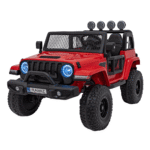 Auto terenowe OFF-ROAD 3.0 dla dzieci Czerwony + Pilot + Wolny Start + Pasy + Audio LED - obrazek 2