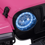 Auto terenowe OFF-ROAD 3.0 dla dzieci Różowy + Pilot + Wolny Start + Pasy + Audio LED - obrazek 10