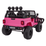 Auto terenowe OFF-ROAD 3.0 dla dzieci Różowy + Pilot + Wolny Start + Pasy + Audio LED - obrazek 3