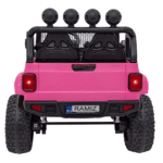 Auto terenowe OFF-ROAD 3.0 dla dzieci Różowy + Pilot + Wolny Start + Pasy + Audio LED - obrazek 6