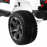 Auto terenowe typu jeep Monster 4x4 dla dzieci Biały + Pilot + Regulacja siedzenia + Wolny Start + MP3 LED + Bagażnik + Plecak - obrazek 7