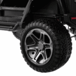 Auto terenowe typu jeep Monster 4x4 dla dzieci Czarny + Pilot + Regulacja siedzenia + Wolny Start + MP3 LED + Bagażnik + Plecak - obrazek 7