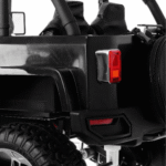 Auto terenowe typu jeep Monster 4x4 dla dzieci Czarny + Pilot + Regulacja siedzenia + Wolny Start + MP3 LED + Bagażnik + Plecak - obrazek 8