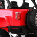 Auto terenowe typu jeep Monster 4x4 dla dzieci Czerwony + Pilot + Regulacja siedzenia + MP3 LED + Bagażnik + Plecak - obrazek 8