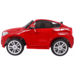 BMW X6M XXL dla 2 dzieci Lakier Czerwony + Pilot + Ekoskóra + Pasy + Wolny Start + MP3 + LED - obrazek 9