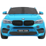 BMW X6M XXL dla 2 dzieci Lakier Niebieski + Pilot + Ekoskóra + Pasy + Wolny Start + MP3 + LED - obrazek 5