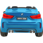 BMW X6M XXL dla 2 dzieci Lakier Niebieski + Pilot + Ekoskóra + Pasy + Wolny Start + MP3 + LED - obrazek 6