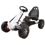 Gokart Na Pedały Biały 2032B - obrazek 2