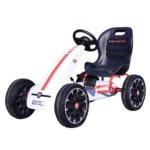 Gokart Na Pedały Biały Pb9388A - obrazek 2