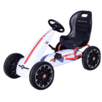 Gokart Na Pedały Biały Pb9388A - obrazek 4