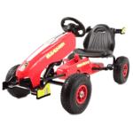 Gokart Na Pedały Czerwony G202 - obrazek 2