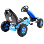 Gokart Na Pedały Niebieski G203 - obrazek 4