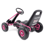 Gokart Na Pedały Różowy A-15 - obrazek 3