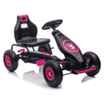 Gokart Na Pedały Różowy G18