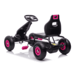 Gokart Na Pedały Różowy G18 - obrazek 3