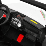 Grand Buggy Strong Lift dla dzieci Biały + Napęd 4x4 + Pilot + Bagażnik + Radio MP3 + LED - obrazek 11