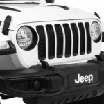 Jeep Wrangler Rubicon na akumulator dla dzieci Biały + Pilot + Radio MP3 LED + Koła EVA - obrazek 10