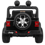 Jeep Wrangler Rubicon na akumulator dla dzieci Czarny + Pilot + Radio MP3 LED + Koła EVA - obrazek 6