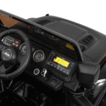 Jeep Wrangler Rubicon na akumulator dla dzieci Czarny + Pilot + Radio MP3 LED + Koła EVA - obrazek 9
