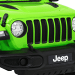 Jeep Wrangler Rubicon na akumulator dla dzieci Zielony + Pilot + Radio MP3 LED + Koła EVA - obrazek 10