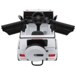 Mercedes AMG G63 dla dzieci Biały + Pilot + MP3 LED + Wolny Start + EVA + Pasy - obrazek 6