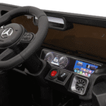 Mercedes AMG G63 dla dzieci Czarny + Pilot + MP3 LED + Wolny Start + EVA + Pasy - obrazek 10