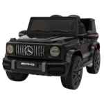 Mercedes AMG G63 dla dzieci Czarny + Pilot + MP3 LED + Wolny Start + EVA + Pasy - obrazek 2