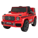 Mercedes AMG G63 dla dzieci Czerwony + Pilot + MP3 LED + Wolny Start + EVA + Pasy - obrazek 2