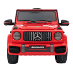 Mercedes AMG G63 dla dzieci Czerwony + Pilot + MP3 LED + Wolny Start + EVA + Pasy - obrazek 5