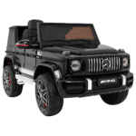 Mercedes AMG G63 dla dzieci Lakier Czarny + Pilot + MP3 LED + Wolny Start + EVA + Pasy
