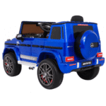 Mercedes AMG G63 dla dzieci Lakier Niebieski + Pilot + MP3 LED + Wolny Start + EVA + Pasy - obrazek 4