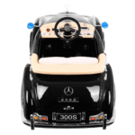Mercedes Benz 300S Retro dla dzieci Lakier Czarny + Pilot + EVA + Wolny Start + LED MP3 - obrazek 5