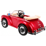 Mercedes Benz 300S Retro dla dzieci Lakier Czerwony + Pilot + EVA + Wolny Start + LED MP3 - obrazek 3
