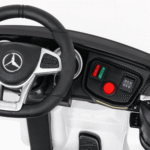 Mercedes Benz GLC63S dla dzieci Biały + Pilot + Napęd 4x4 + MP3 LED + EVA + Wolny Start - obrazek 11