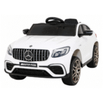 Mercedes Benz GLC63S dla dzieci Biały + Pilot + Napęd 4x4 + MP3 LED + EVA + Wolny Start - obrazek 2