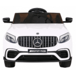 Mercedes Benz GLC63S dla dzieci Biały + Pilot + Napęd 4x4 + MP3 LED + EVA + Wolny Start - obrazek 5