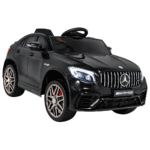 Mercedes Benz GLC63S dla dzieci Czarny + Pilot + Napęd 4x4 + MP3 LED + EVA + Wolny Start