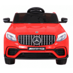 Mercedes Benz GLC63S dla dzieci Czerwony + Pilot + Napęd 4x4 + MP3 LED + EVA + Wolny Start - obrazek 5