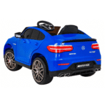 Mercedes Benz GLC63S dla dzieci Niebieski + Pilot + Napęd 4x4 + MP3 LED + EVA + Wolny Start - obrazek 4