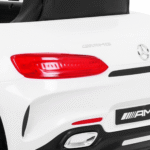 Mercedes Benz GT na akumulator dla dzieci Biały + Pilot + Wolny Start + MP3 LED - obrazek 10